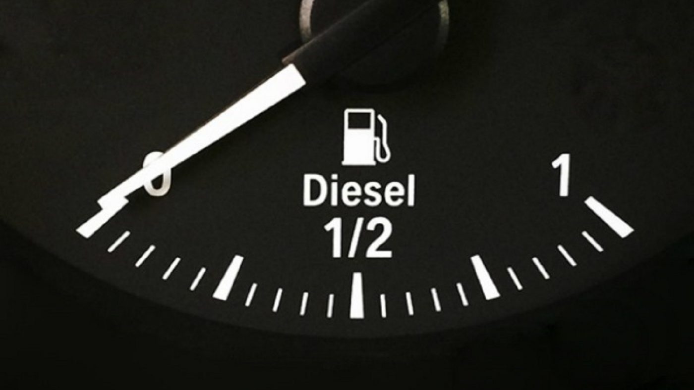 diesel empty