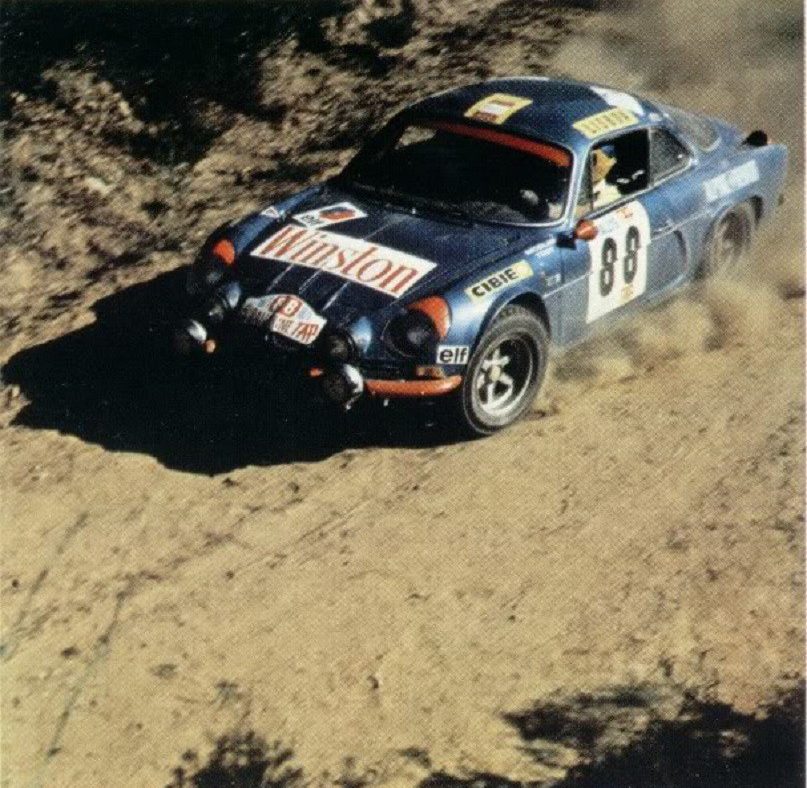 1971 – Alpine-Renault A110 1800 – Jean-Pierre Nicolas