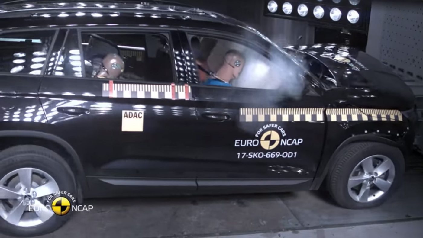 2017 Skoda Kodiaq Euro NCAP teste