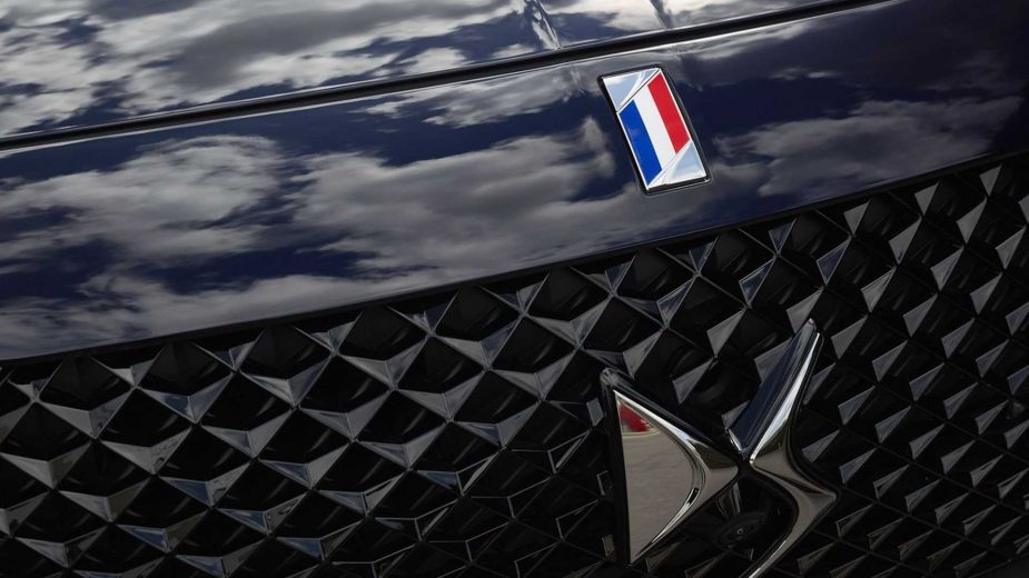 DS 7 Crossback - Emmanuel Macron - pormenor