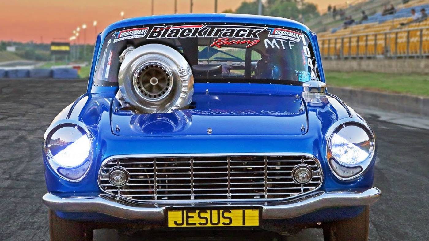Honda S600 com Toyota 2JZ e turbo enorme