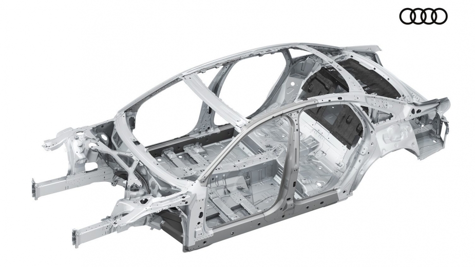 Audi A8 spaceframe