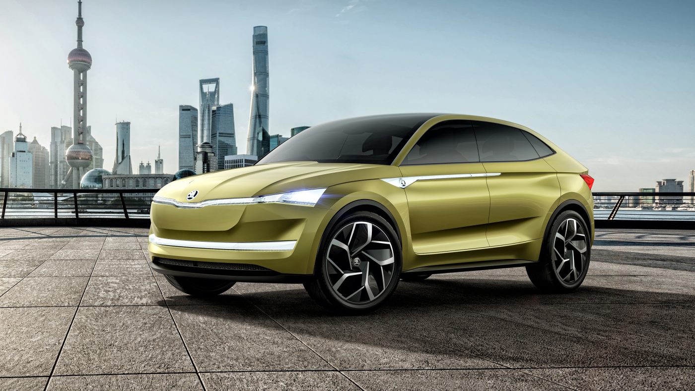 Skoda Vision E elétricos