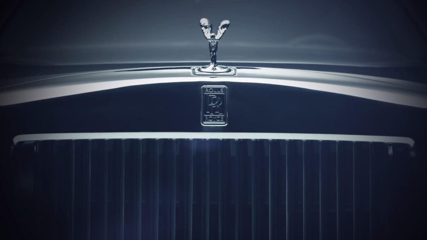 2017 Rolls-Royce Phantom teaser
