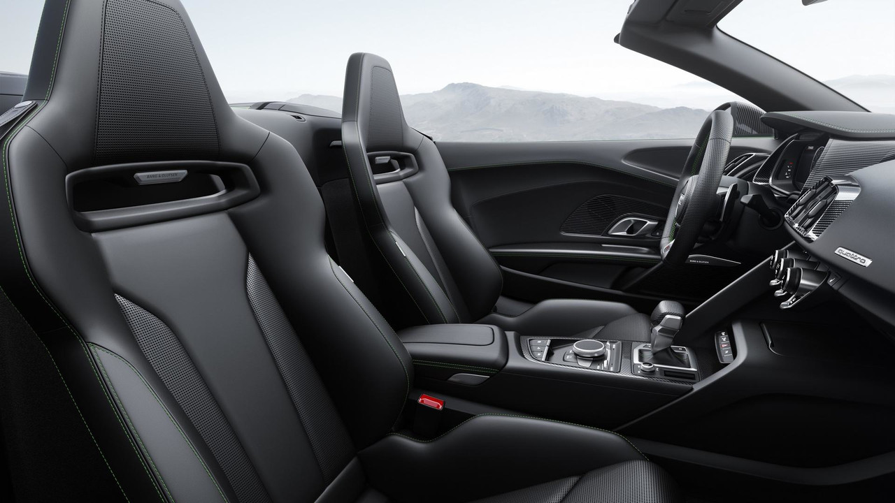 2017 Audi R8 Spyder V10 Plus - interior