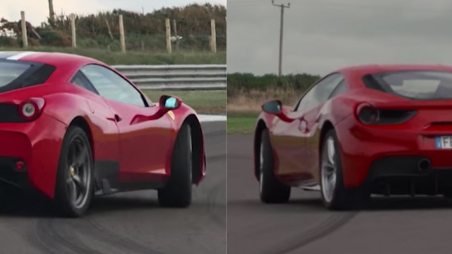 Ferrari 488 vs Ferrari 458 Speciale