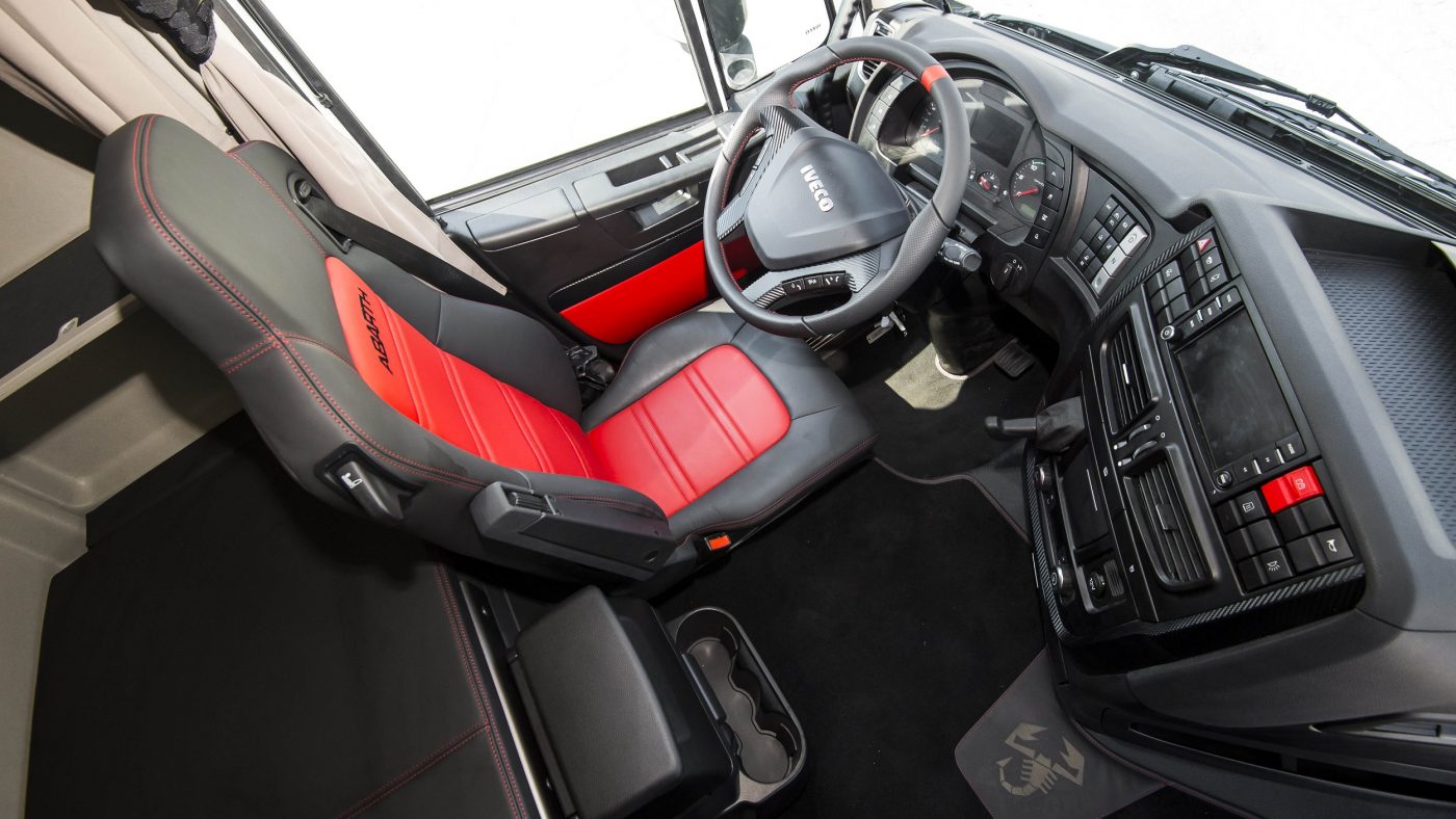 Iveco Stralis XP Abarth “Emotional Truck” - interior