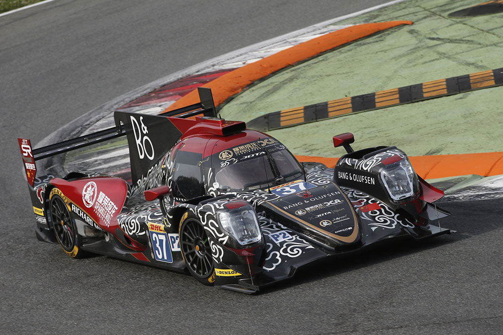 Oreca #38 da equipa Jackie Chan DC Racing