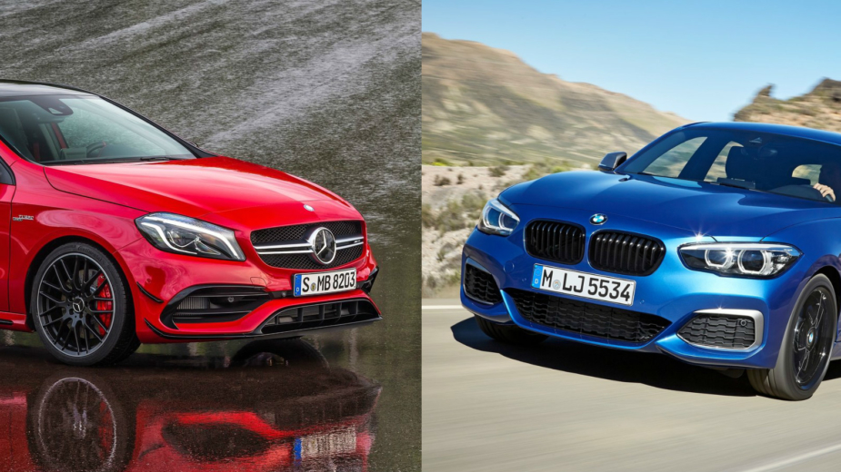 Mercedes-AMG A45 4MATIC vs BMW M140i - 400 cavalos