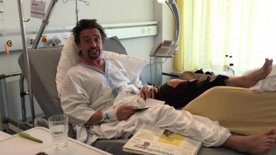 Richard Hammond no hospital