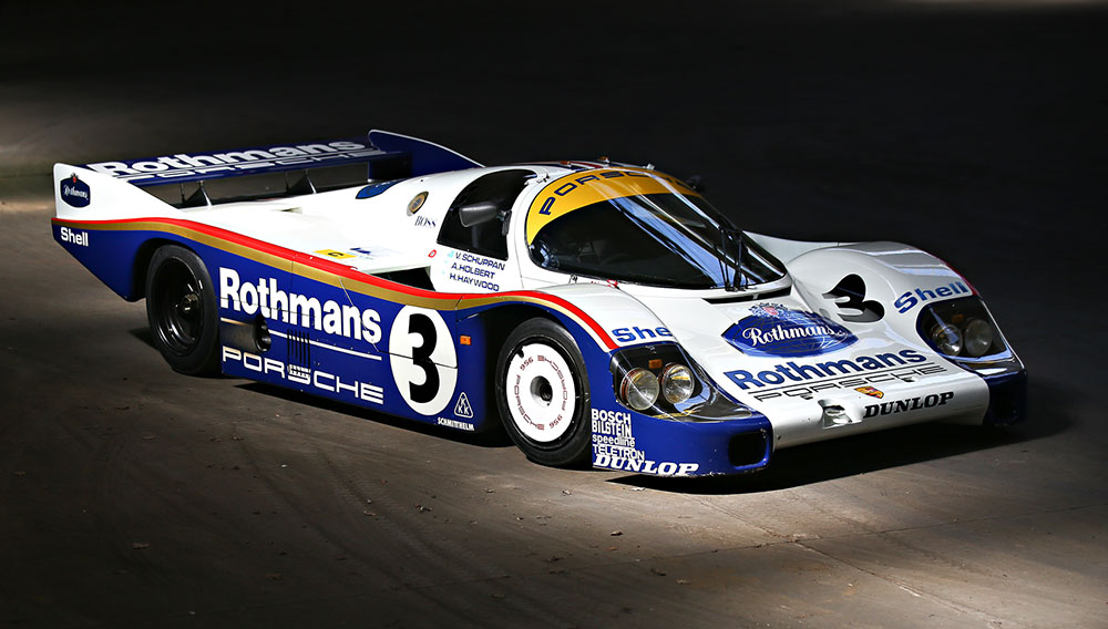 Porsche 956-003 que venceu Le Mans (1983).