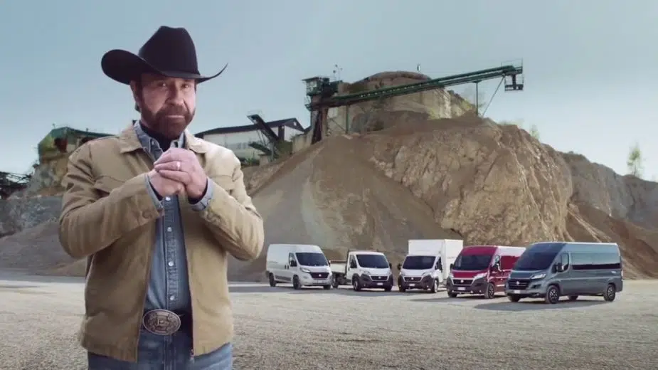 Chuck Norris e Fiat Ducato