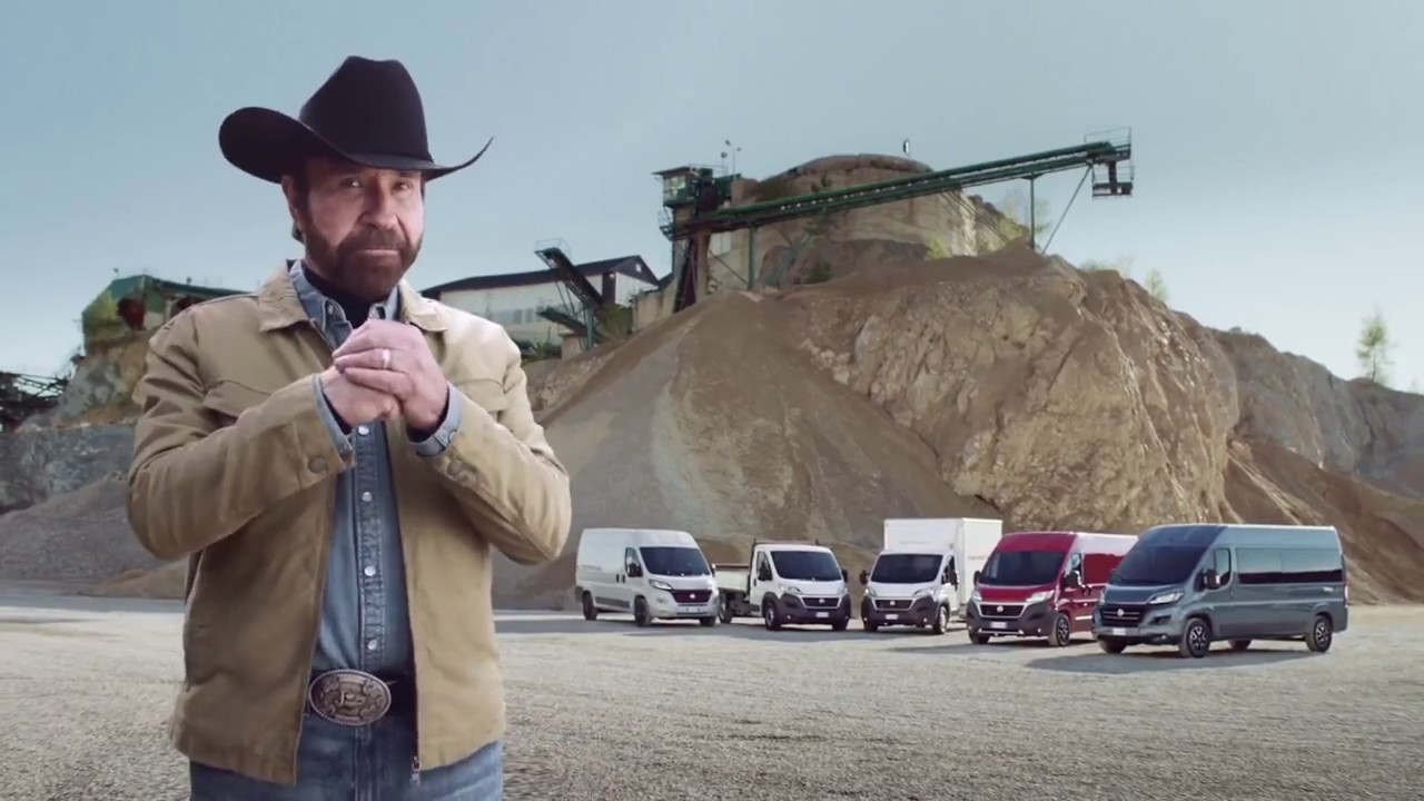 Chuck Norris e Fiat Ducato