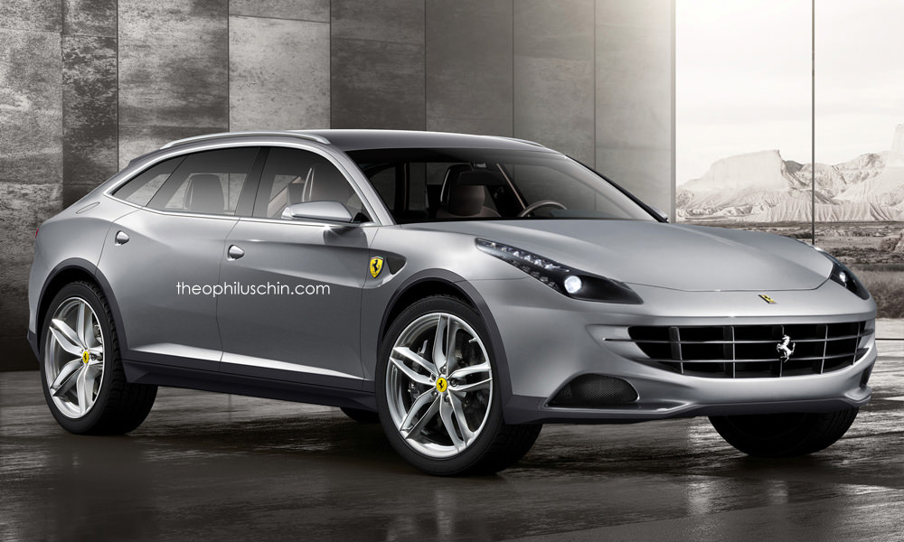 Ferrari SUV - previsão por Teophilus Chin