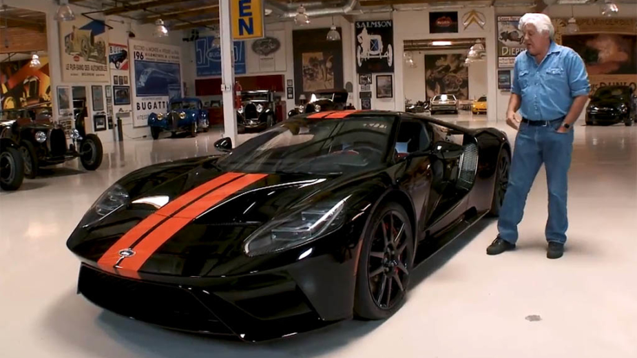 Jay Leno com o seu Ford GT