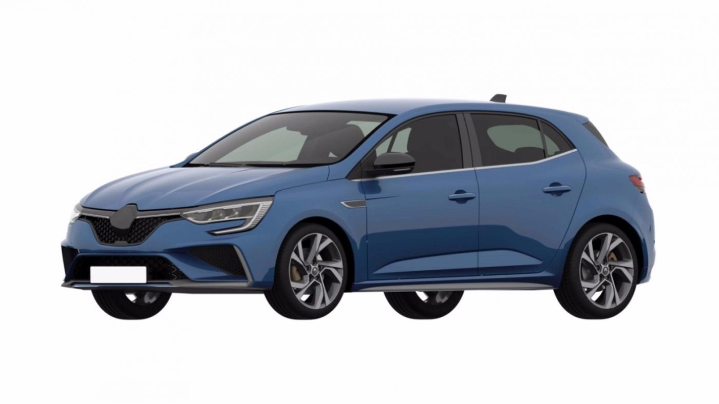 Renault Megane GT - registo patente