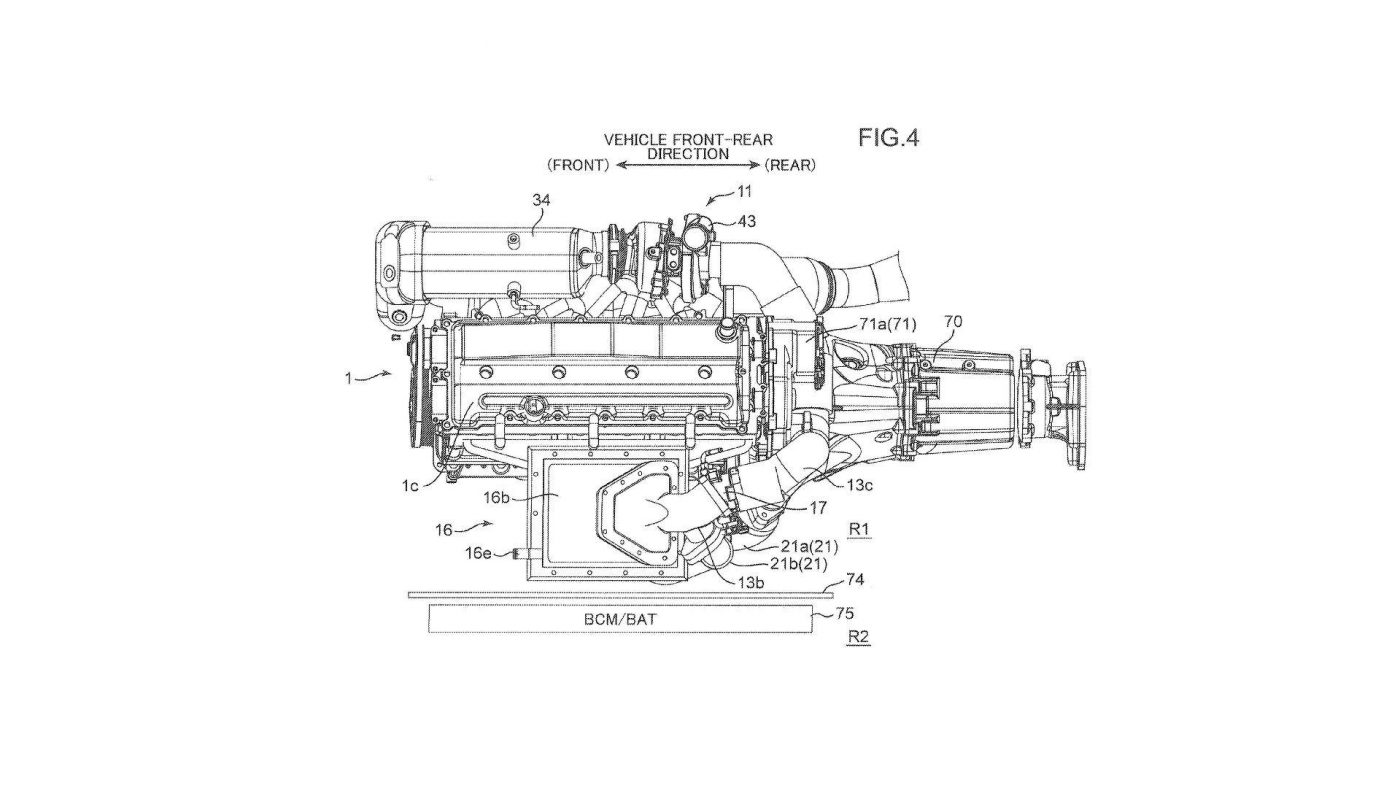 Mazda: Registo de patente de motor com dois turbos e compressor elétrico