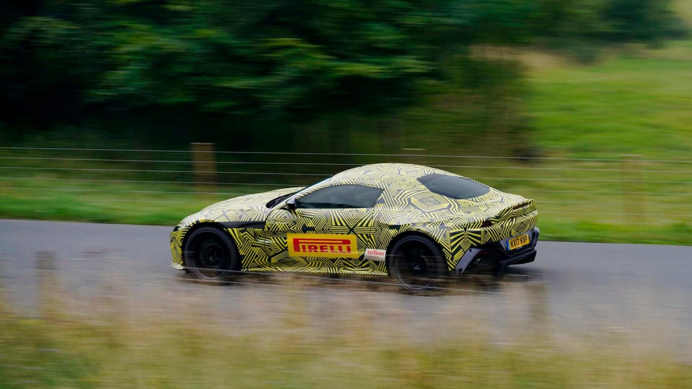 Aston Martin Vantage teaser