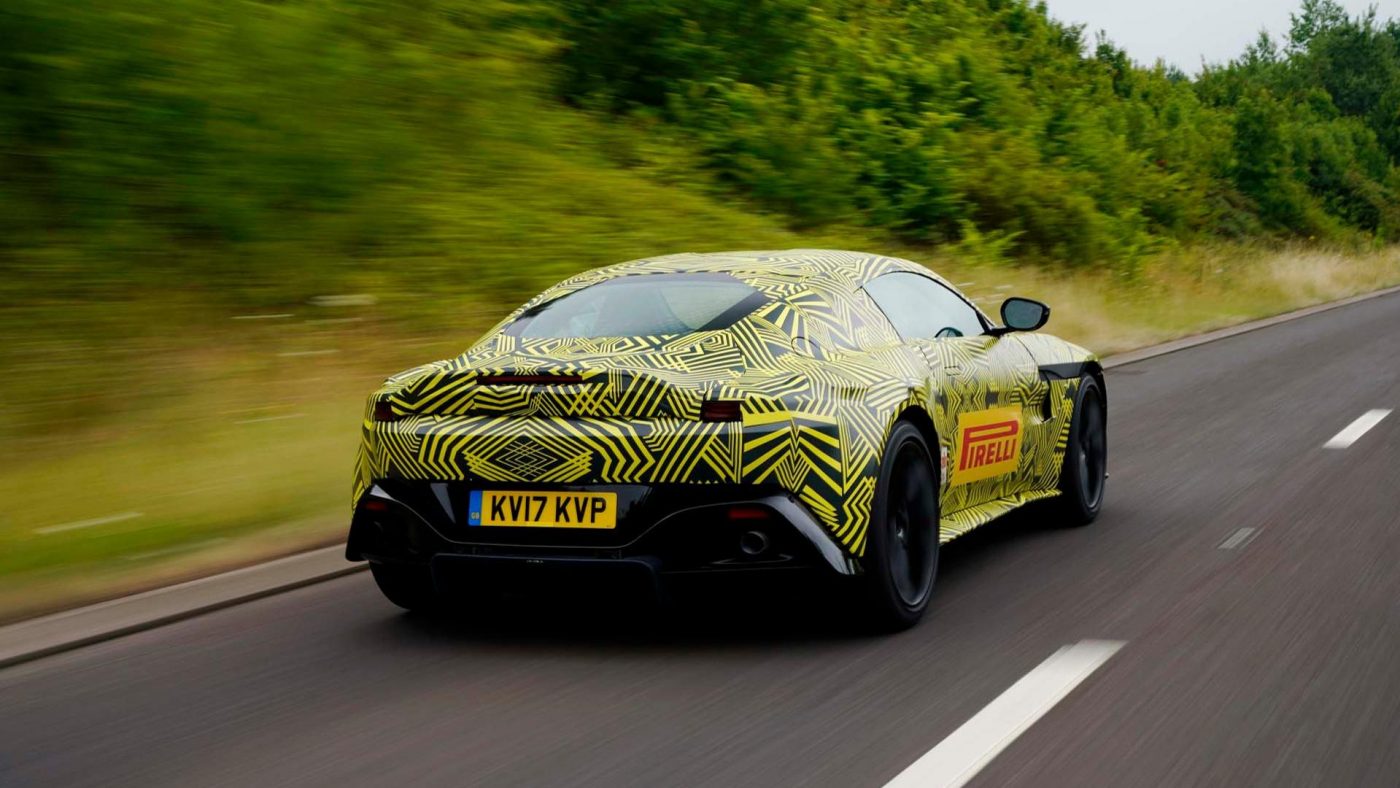 Aston Martin Vantage teaser