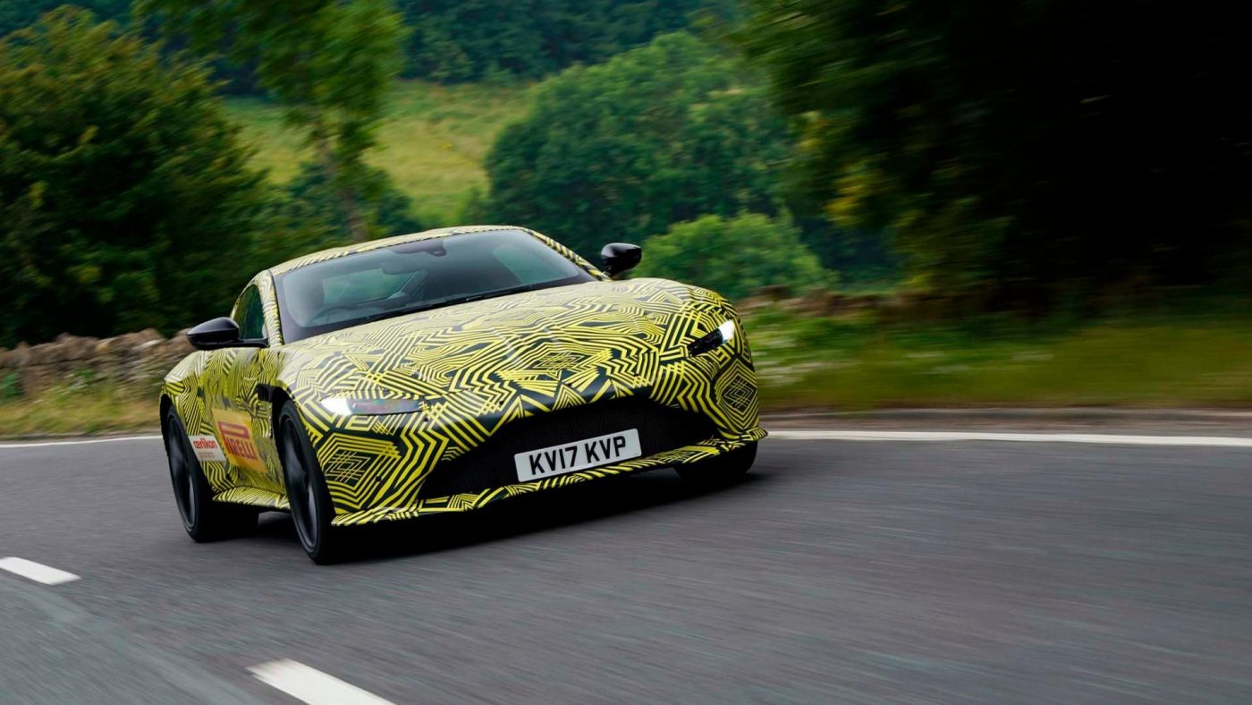 Aston Martin Vantage teaser