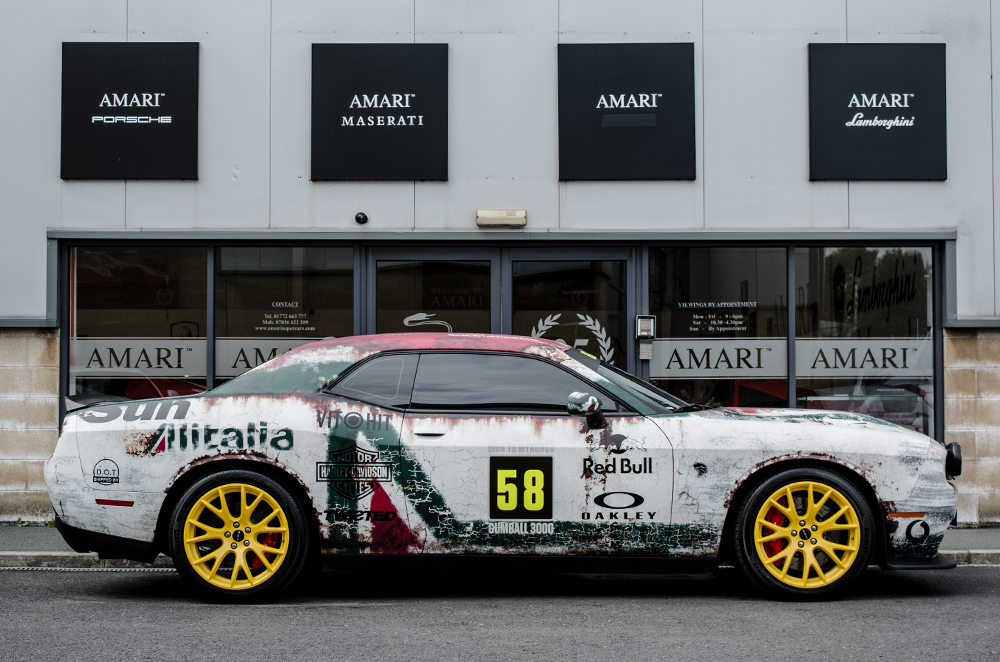 Dodge Challenger Hellcat Gumball 3000