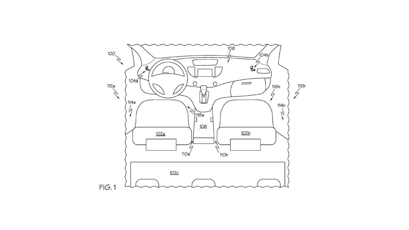 Patente Toyota - Sistema de recuperação de objectos que caem entre banco e consola central
