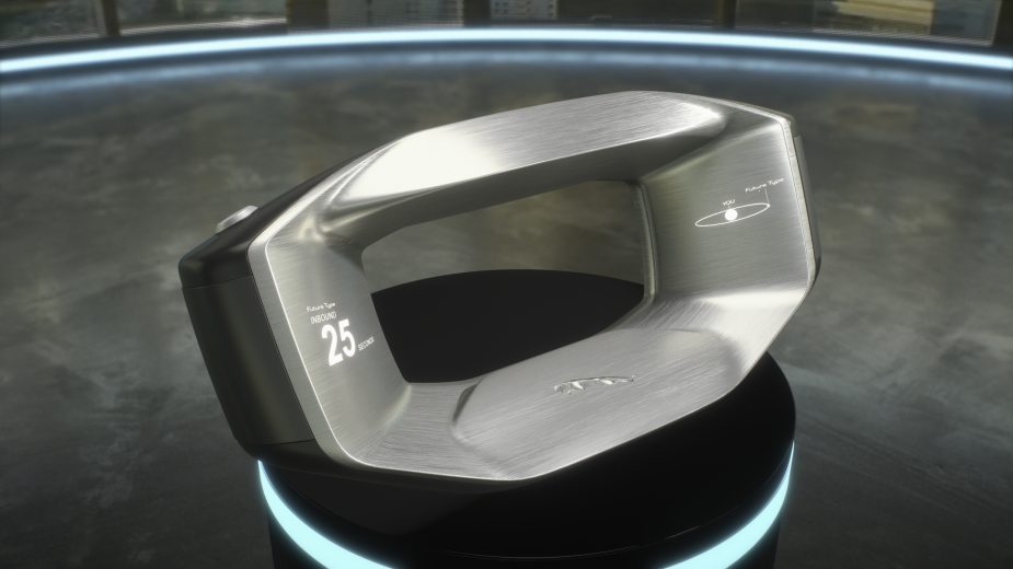 Jaguar Future-Type: Sayer, volante inteligente