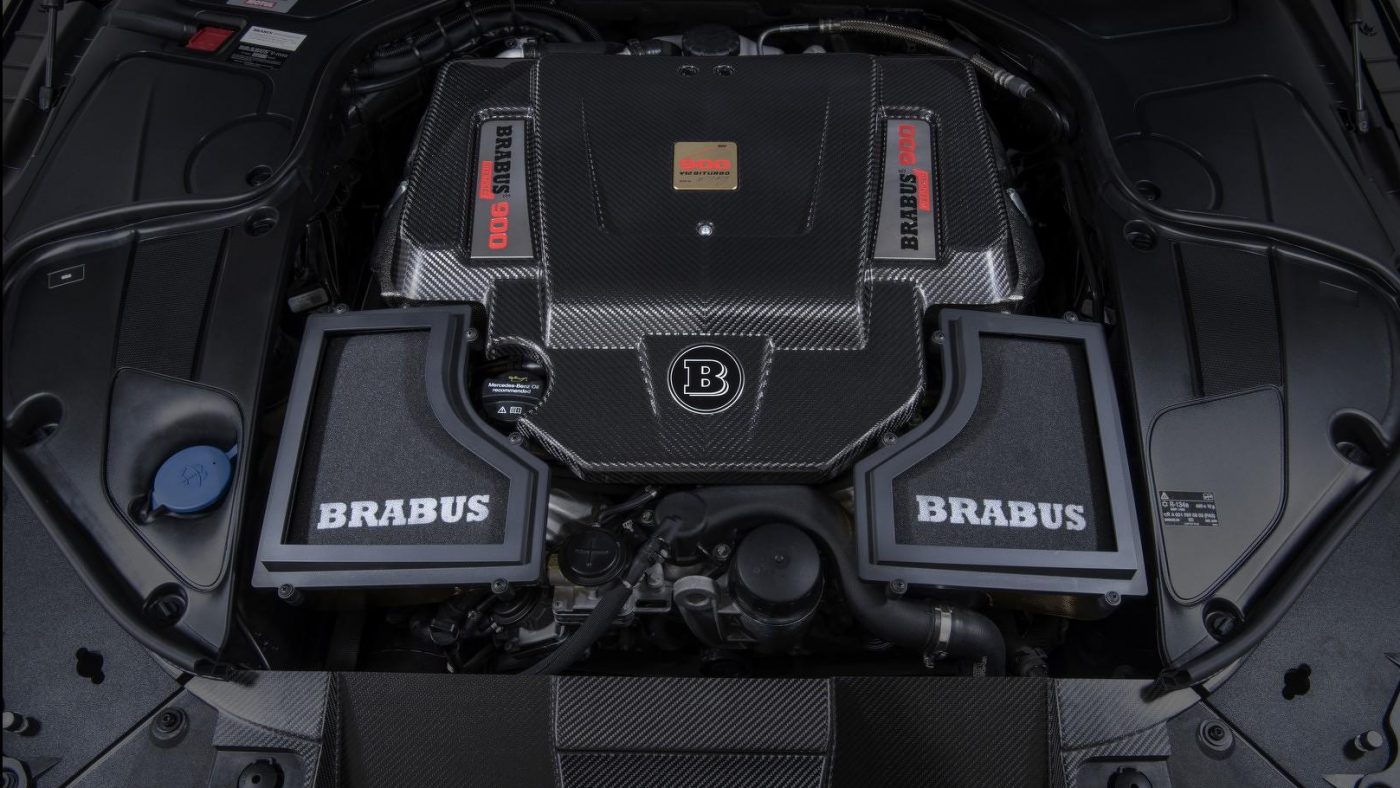 Brabus Rocket 900 Cabrio - motor