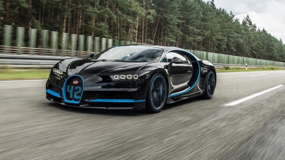 Bugatti Chiron 42 segundos dos 0-400-0 km/h