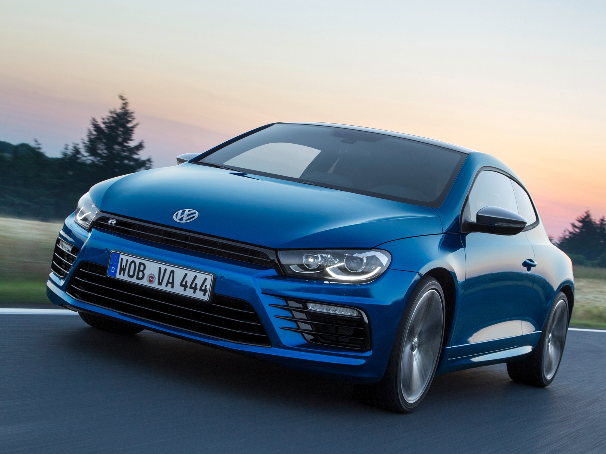 Volkswagen Scirocco R, frente