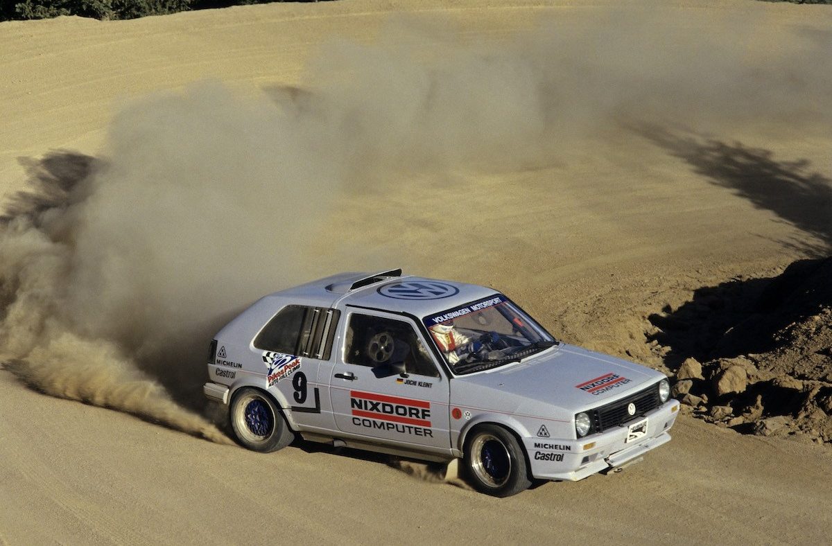 vw golf bimotor pikes peak