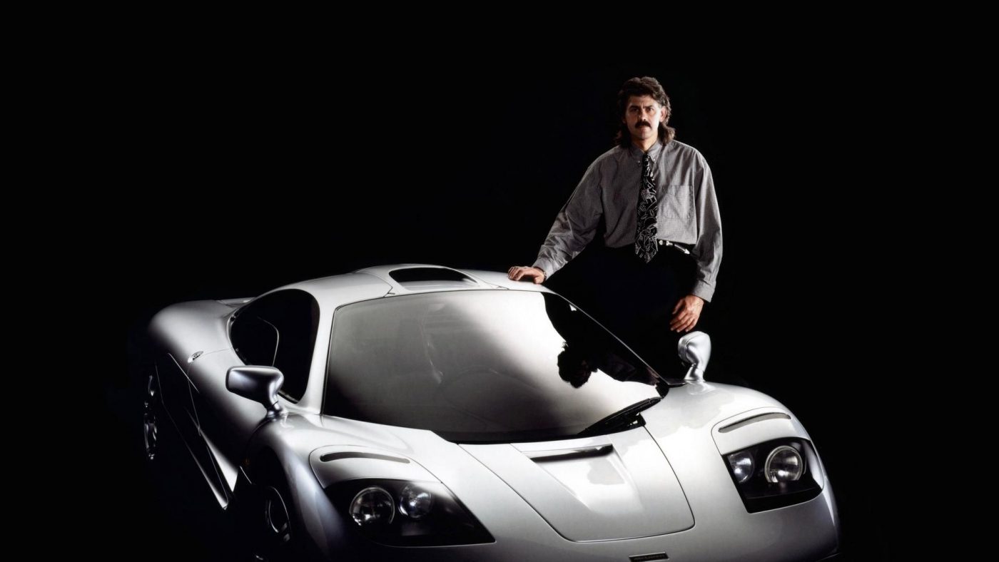 Gordon Murray com McLaren F1