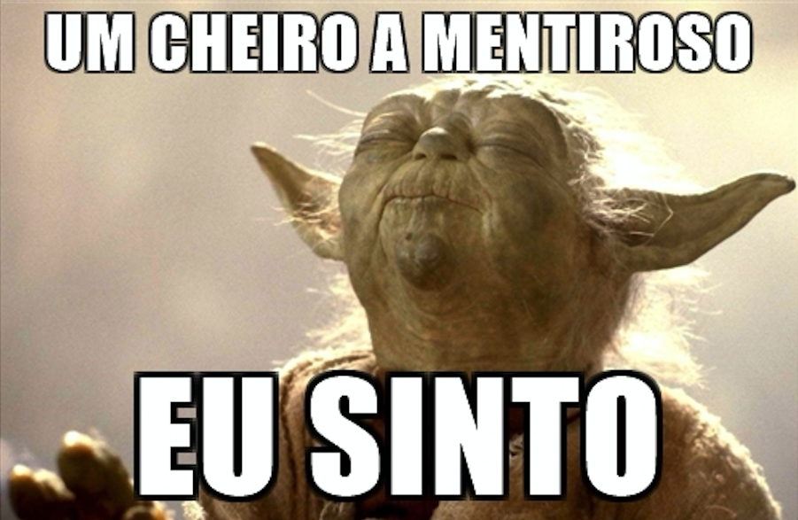 Yoda cheira mentira