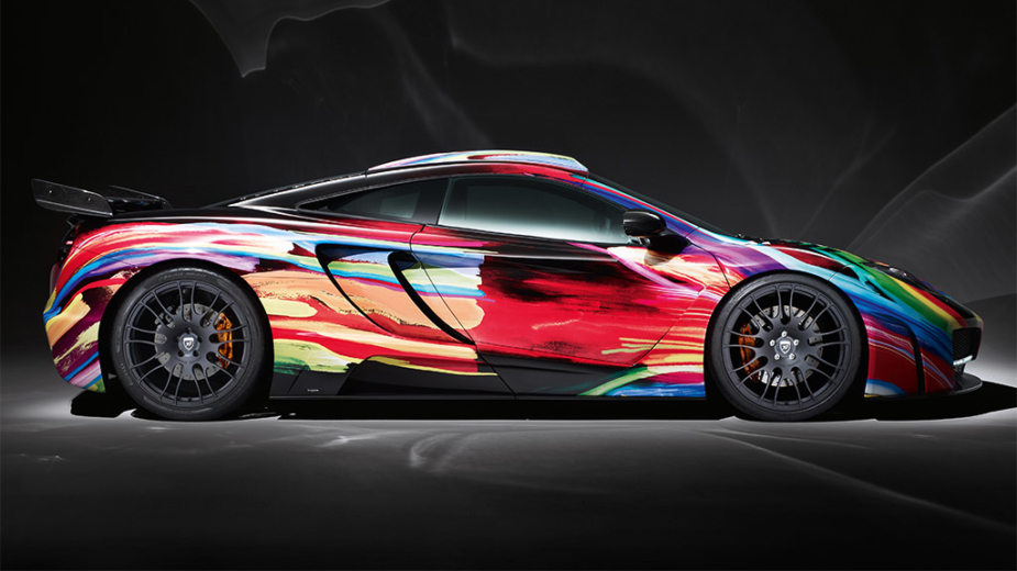 Hamann memoR McLaren MP4-12C Art Car - cores automóveis