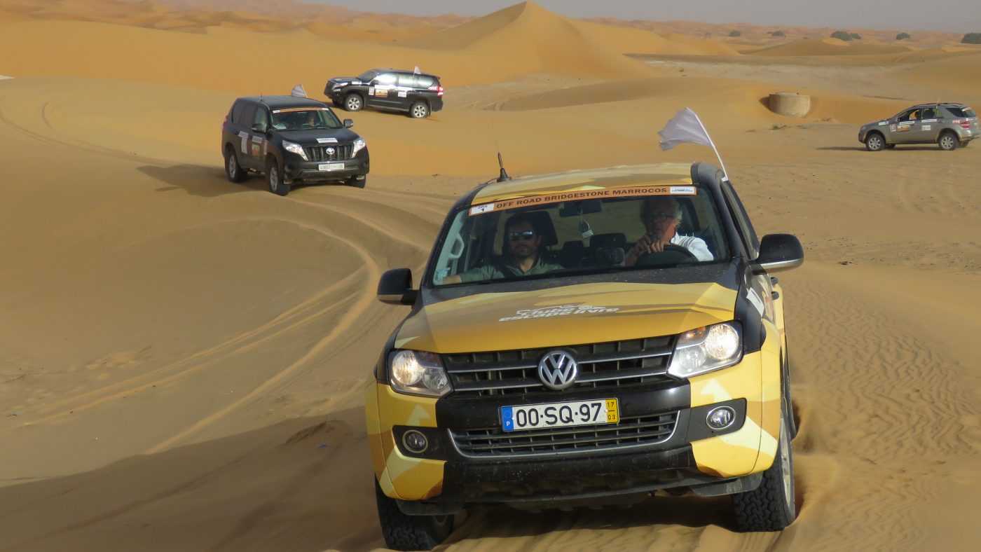conduzir na areia marrocos