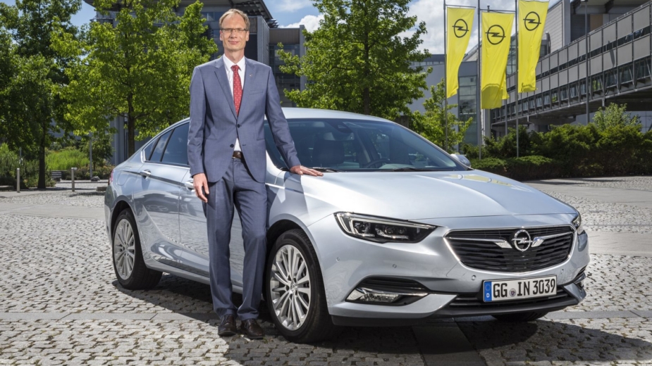 Opel Insignia e CEO Michael Lohscheller