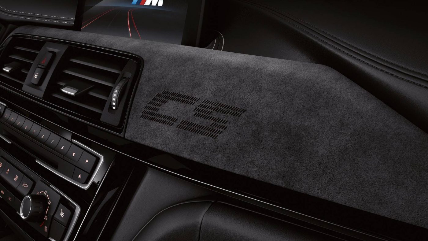 BMW M3 CS - pormenor interior