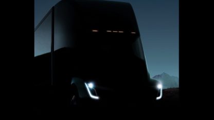Camião da Tesla - teaser
