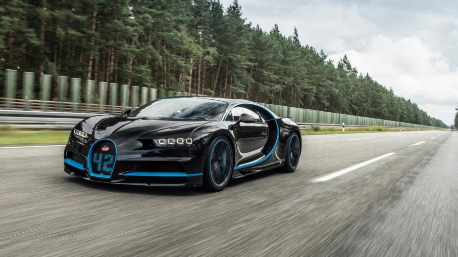 70 Bugatti Chiron entregues em 2017, o equivalente a 105 000 cavalos de potência