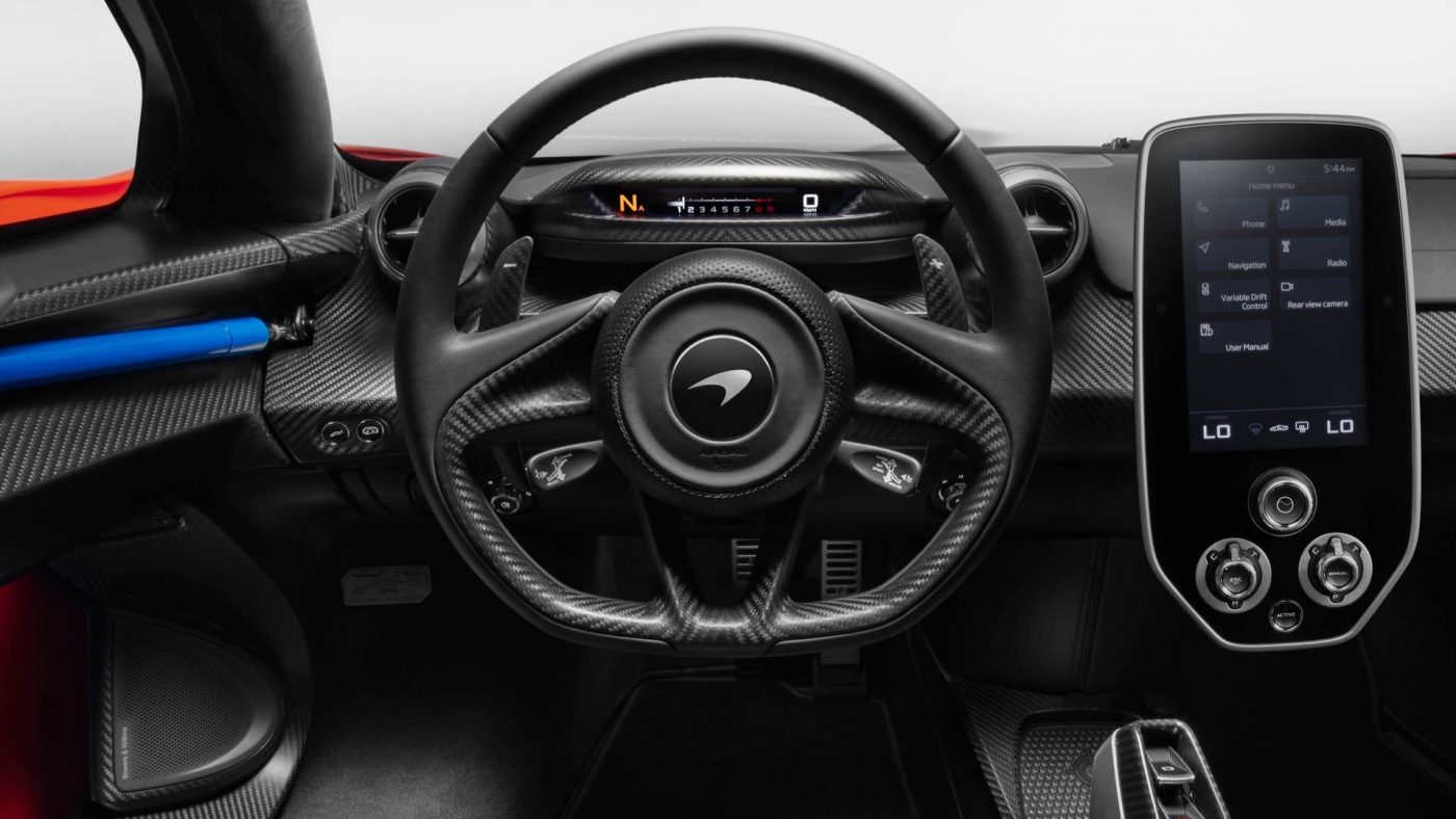 McLaren Senna — interior