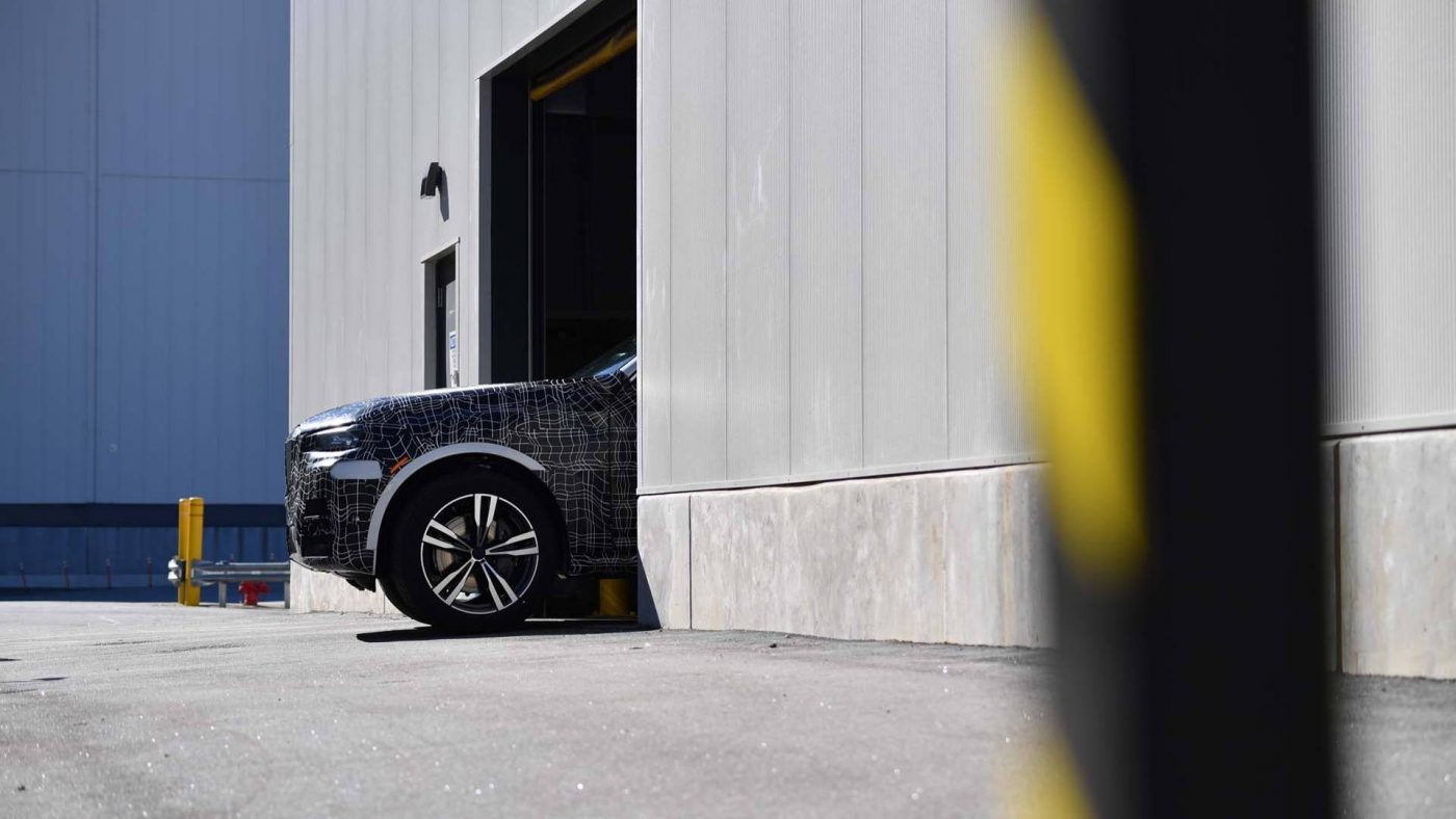 BMW X7 pré-produção