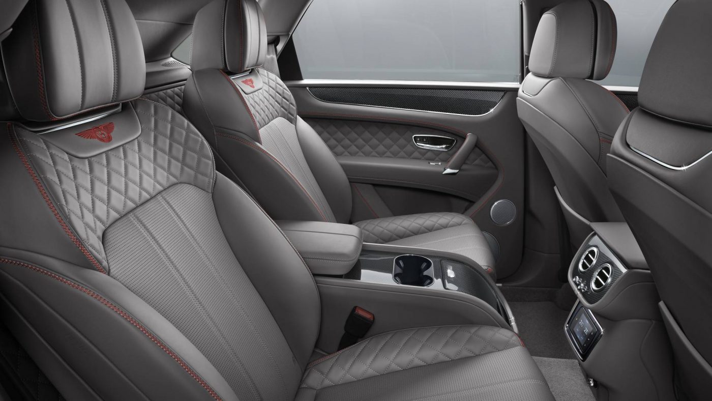 Bentley Bentayga — interior