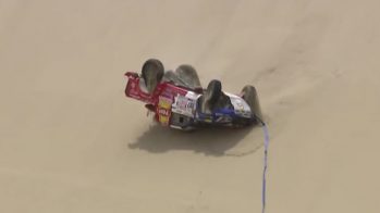 Dakar 2018 — Isuzu D-Max de Roberto Recalde — desatascar que correu mal