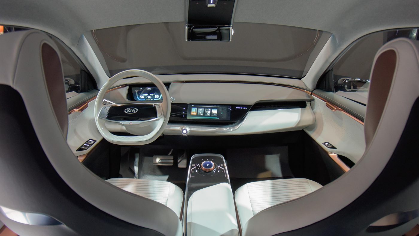 kia niro ev concept - interior