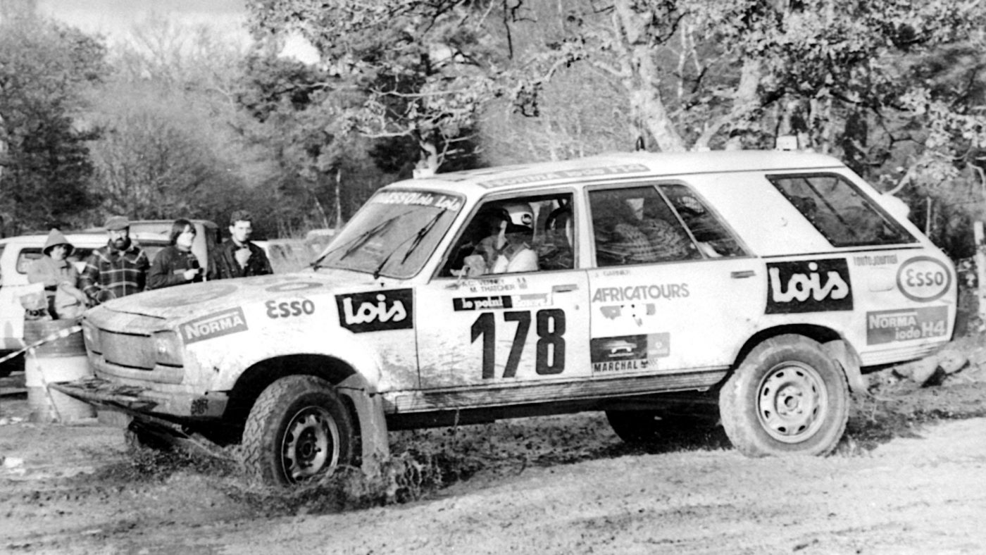 peugeot 504 dakar mark tatcher