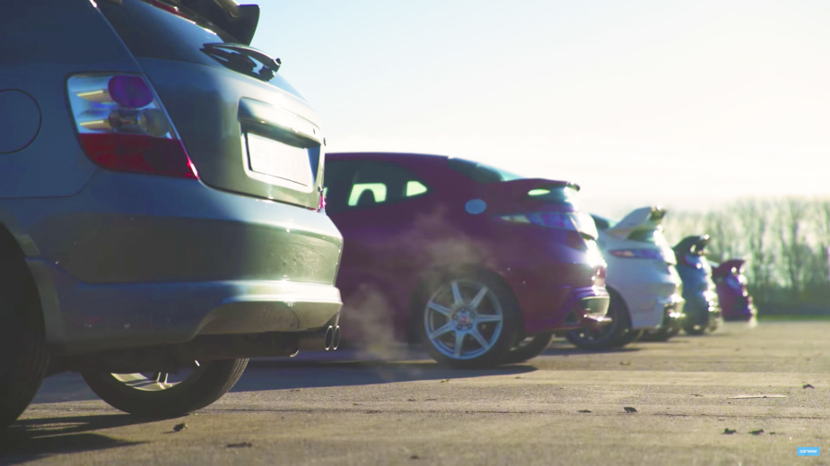 Honda Civic Type R — confronto de gerações