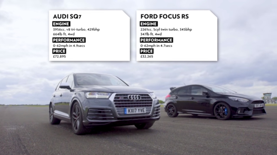 ford focus rs audi sq7