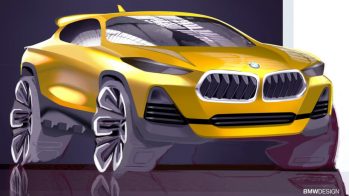 BMW X2 sketch