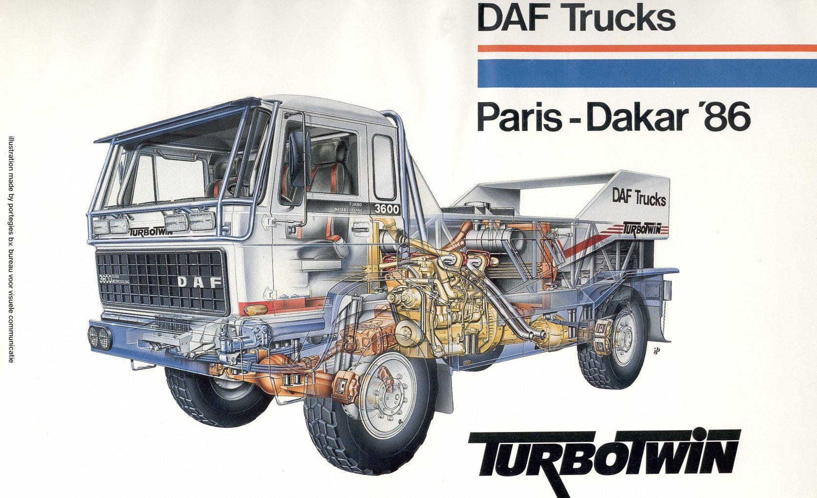 camiões do dakar — de rooy supercamião