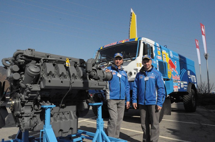 Kamaz — motor Liebherr